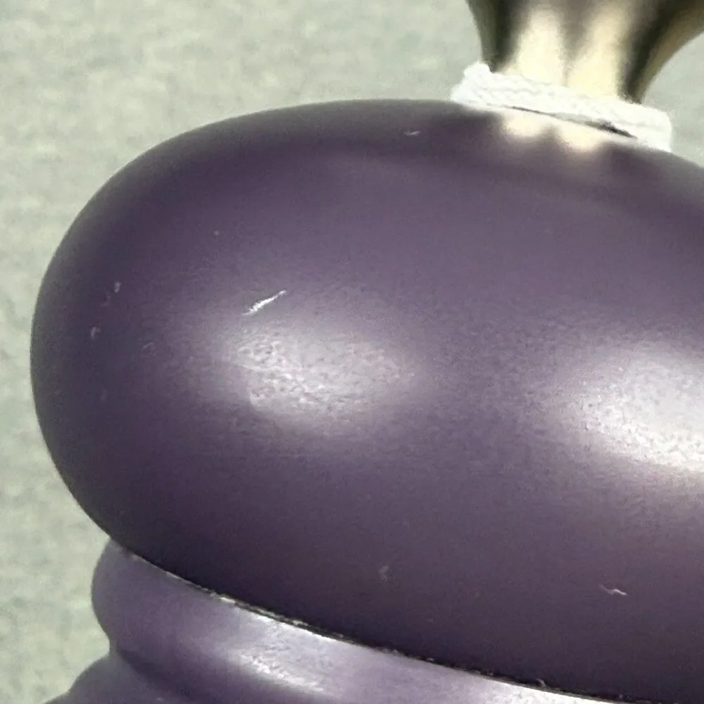 Le Creuset Pepper Mill Matte Amethyst Purple 8' Ceramic Grinder NWT Kitchen Tool